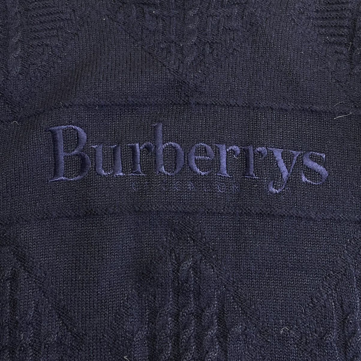 Burberry Burberry sweater big logo Blue Size US XL / EU 56 / 4 - 4 Thumbnail