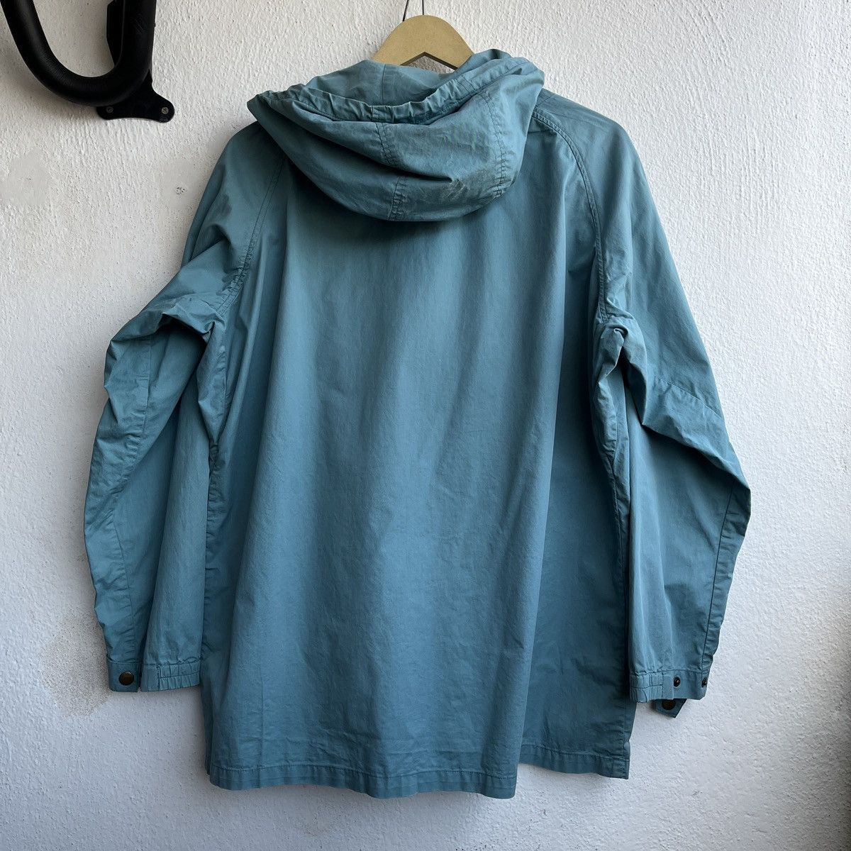 Ne-Net SOFT BLUE ISSEY MIYAKE NE-NET LIGHT HOODIE JACKET Size US L / EU 52-54 / 3 - 2 Thumbnail