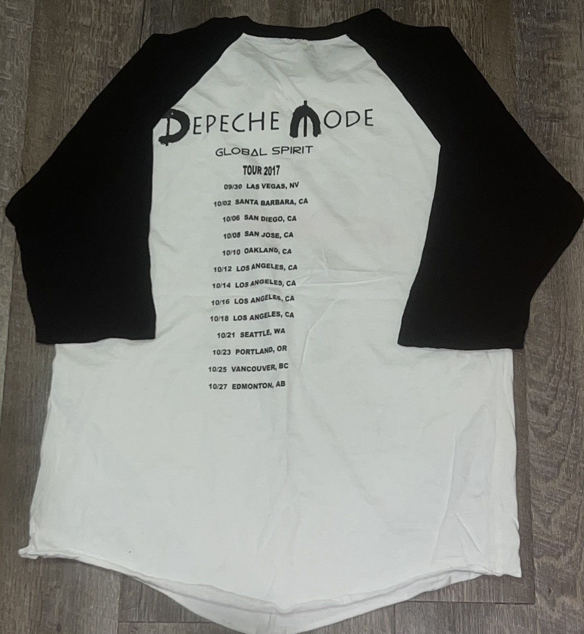 Other Depeche Mode Spirit Global Tour Shirt size Large Size US L / EU 52-54 / 3 - 3 Thumbnail