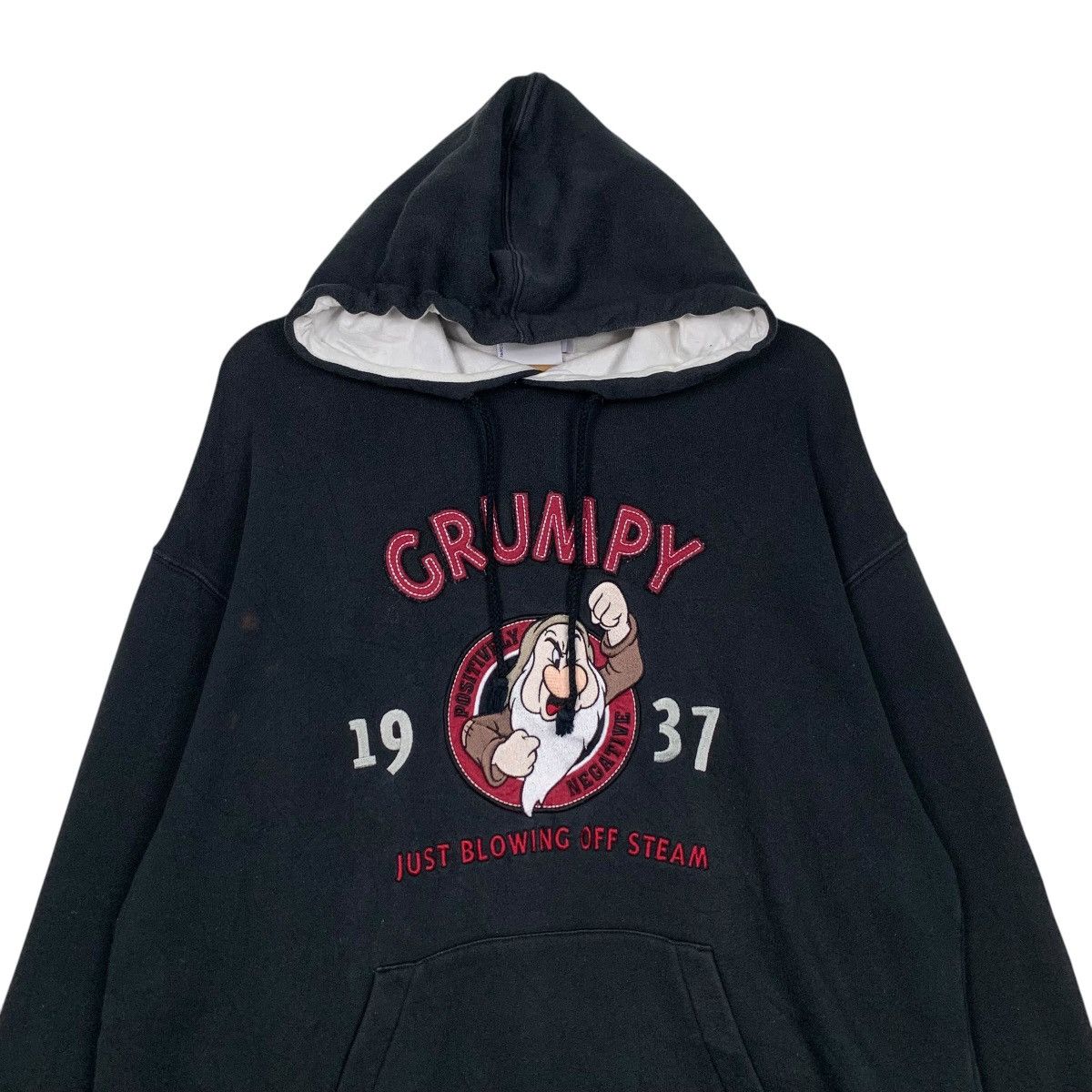 Disney DISNEYLAND RESORT GRUMPY Big Logo Hoodie Pullover #2666-C119 Size US L / EU 52-54 / 3 - 2 Thumbnail