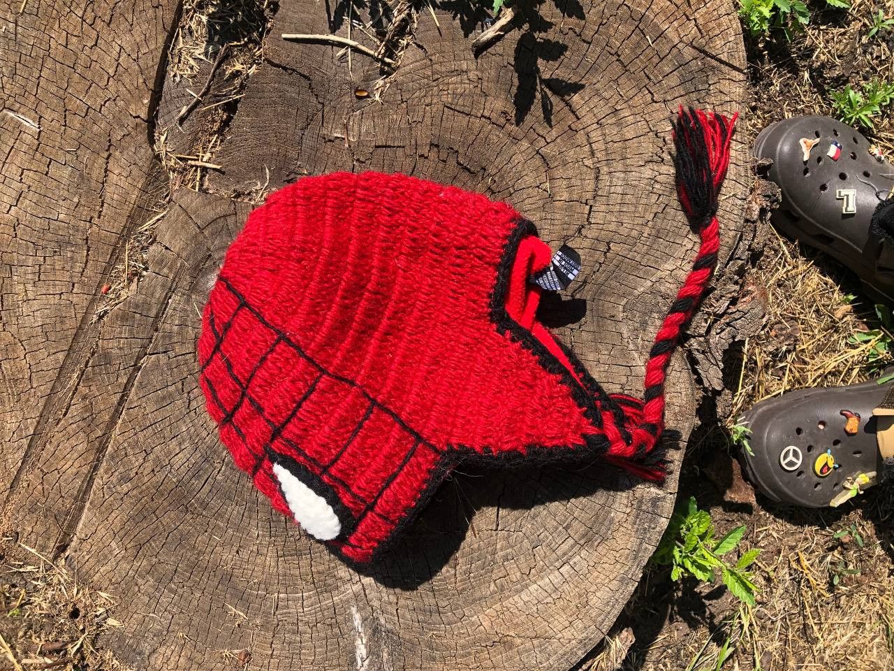 Cotton Traders Vintage Marvel Spider Man Knit Hats Designer Casual Y2K 90s Size ONE SIZE - 3 Thumbnail
