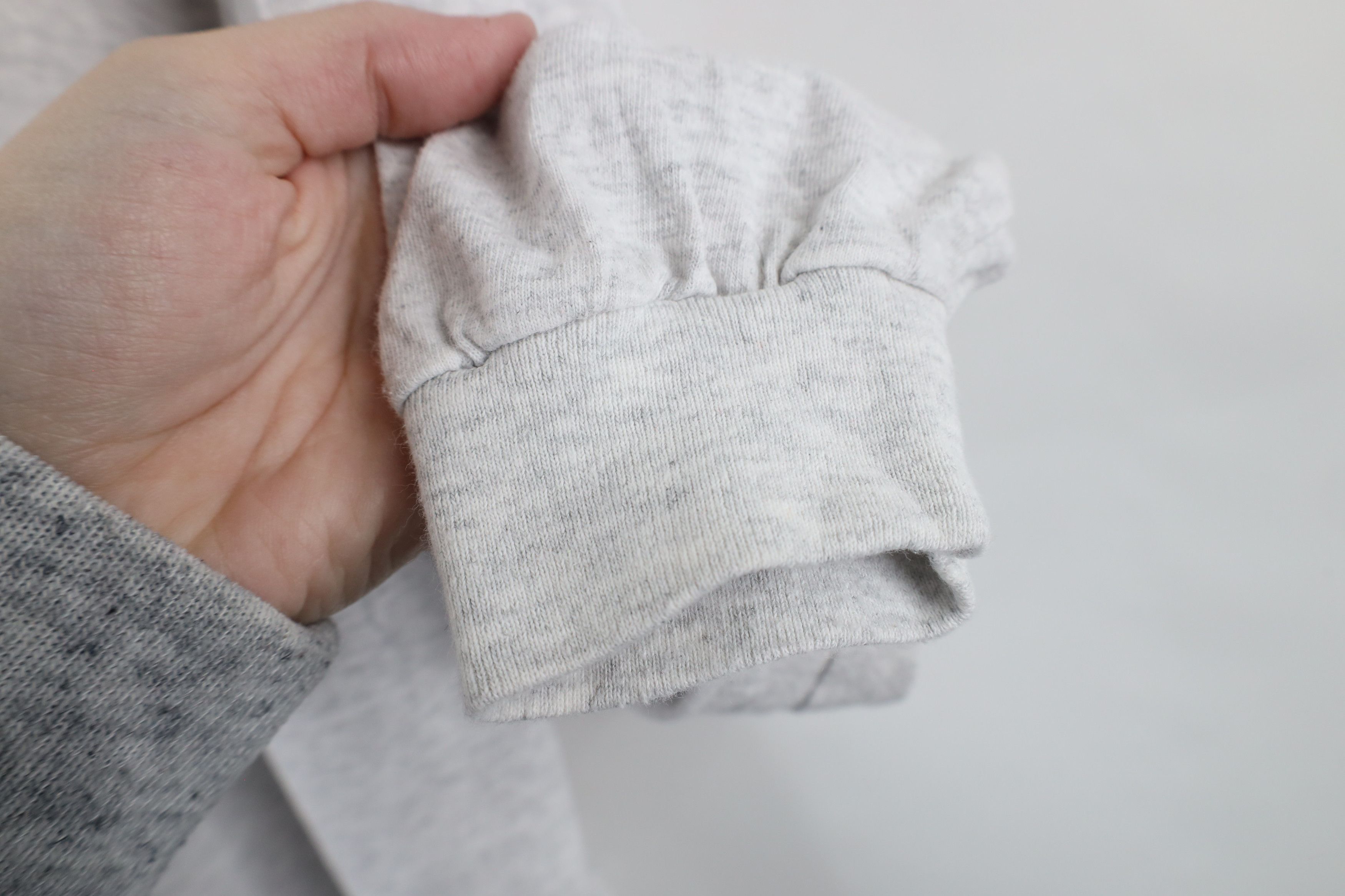 Vintage Vintage 90s Streetwear Long Sleeve T-Shirt Heather Gray Size US XXL / EU 58 / 5 - 7 Thumbnail