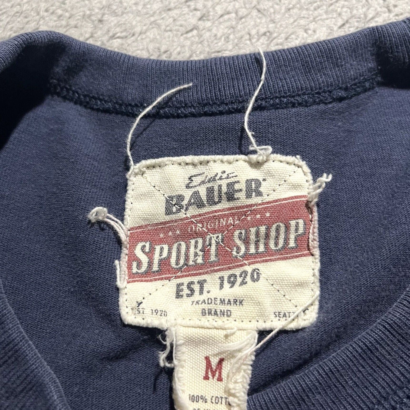 Eddie Bauer Eddie Bauer Mens Medium Long Sleeve Crewneck Embroidered Size US M / EU 48-50 / 2 - 6 Thumbnail