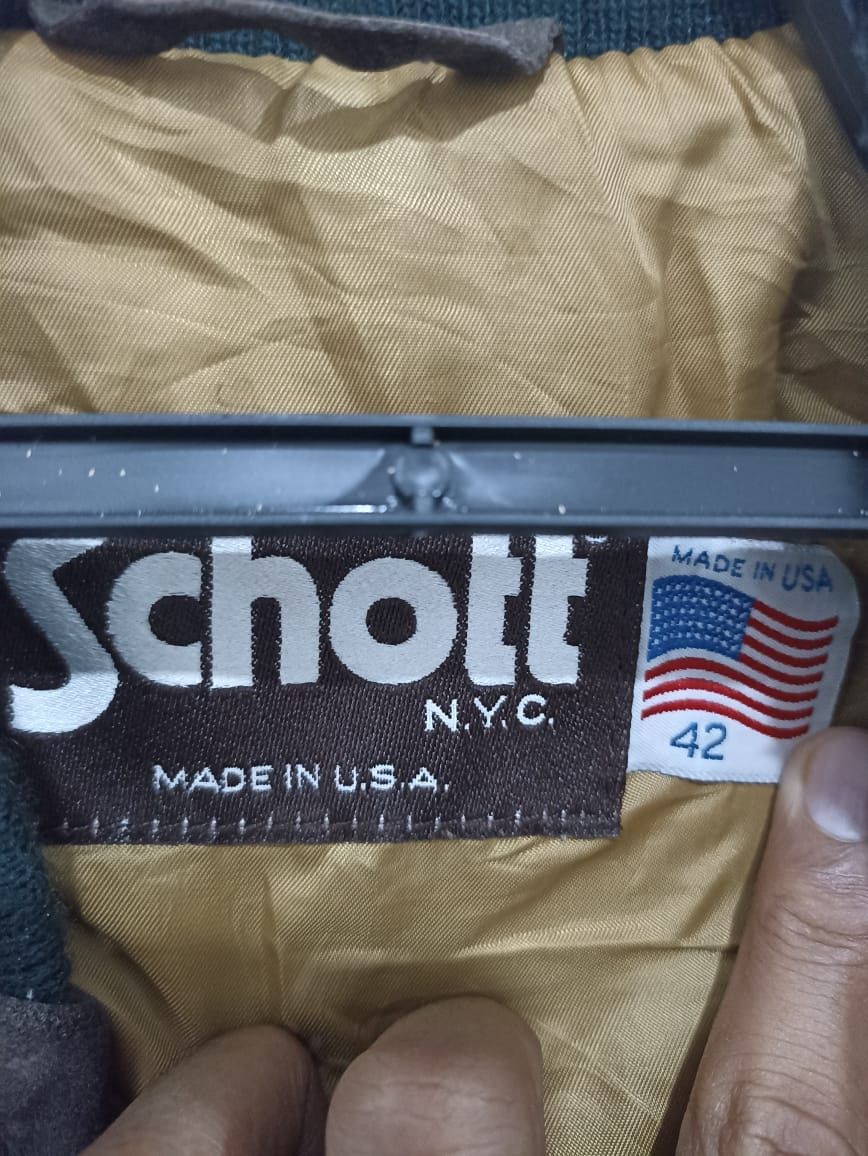 Schott Vintage Schott USA made Jacket Size US L / EU 52-54 / 3 - 5 Thumbnail