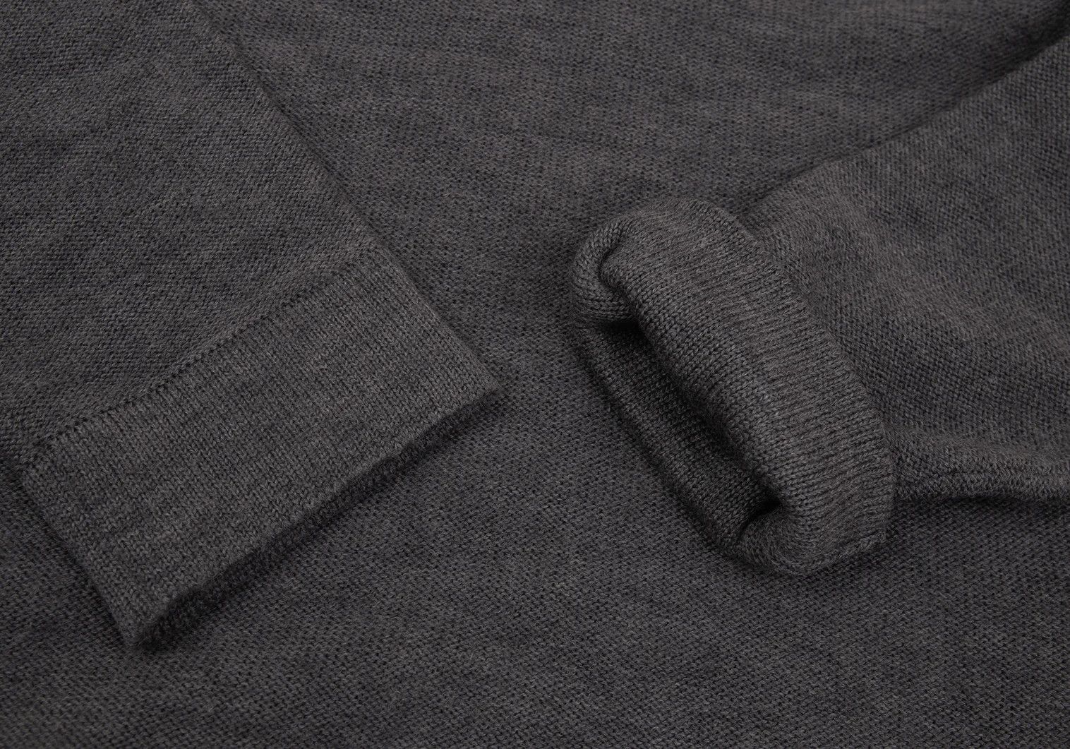 Comme des Garcons Homme Plus Wool Chullinden Knit Sweater in Gray Beige, Size M Size US M / EU 48-50 / 2 - 7 Thumbnail