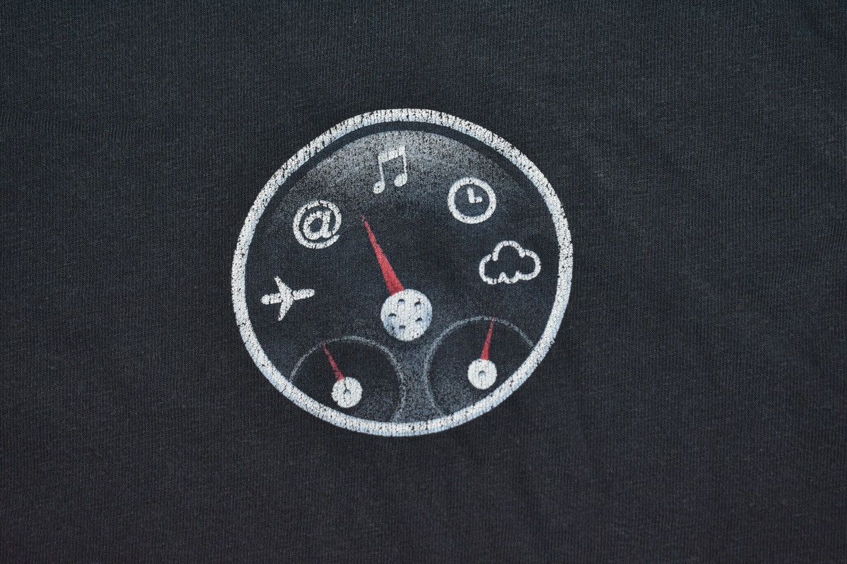 Apple Vintage Y2K Apple Widget Promo T-Shirt Size US XL / EU 56 / 4 - 5 Thumbnail