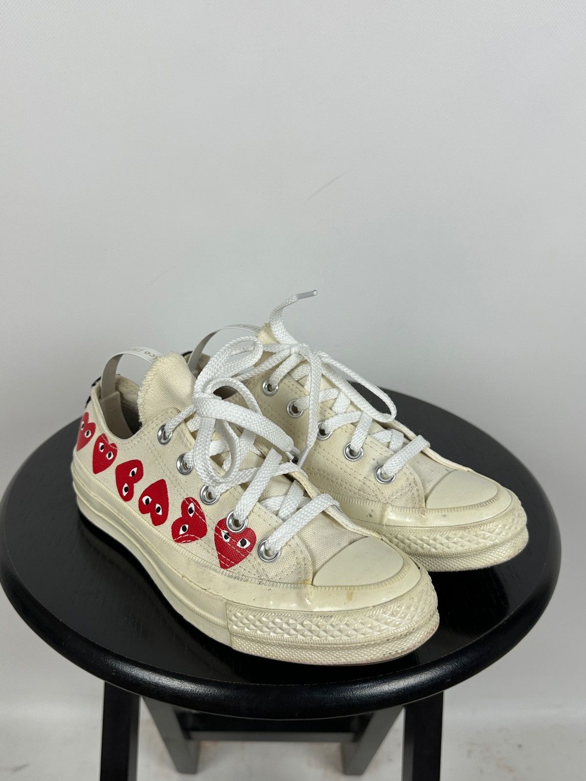 Comme des Garcons Comme Des Garçons x Chuck Taylor Converse All Star Low Top Size US 5 / IT 35 - 3 Thumbnail