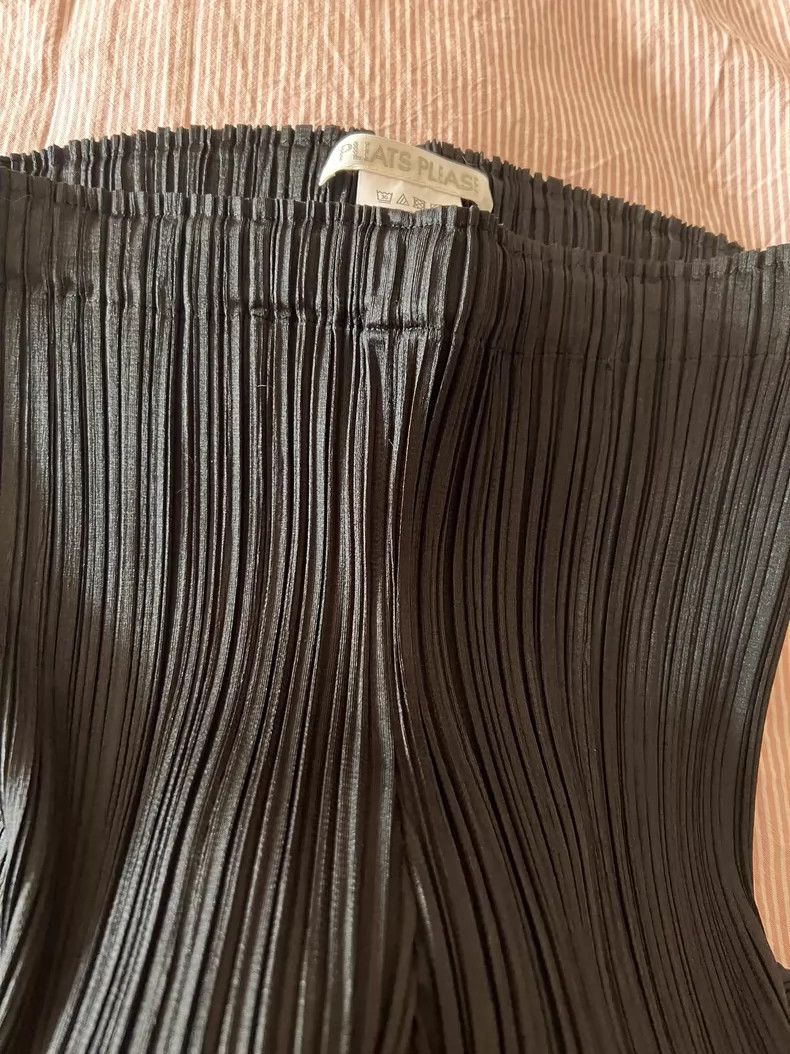 Issey Miyake Issey Miyake size:1 Black pleated pants Size 26" / US 2 / IT 38 - 4 Thumbnail