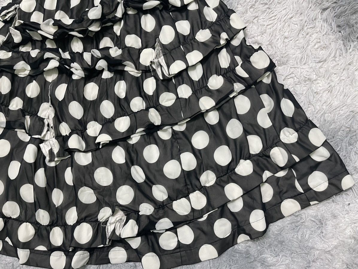 Comme des Garcons SS2010 COMME DES GARCONS GOWN POLKA RARE DISTRESSED DESIGN Size S / US 4 / IT 40 - 6 Thumbnail