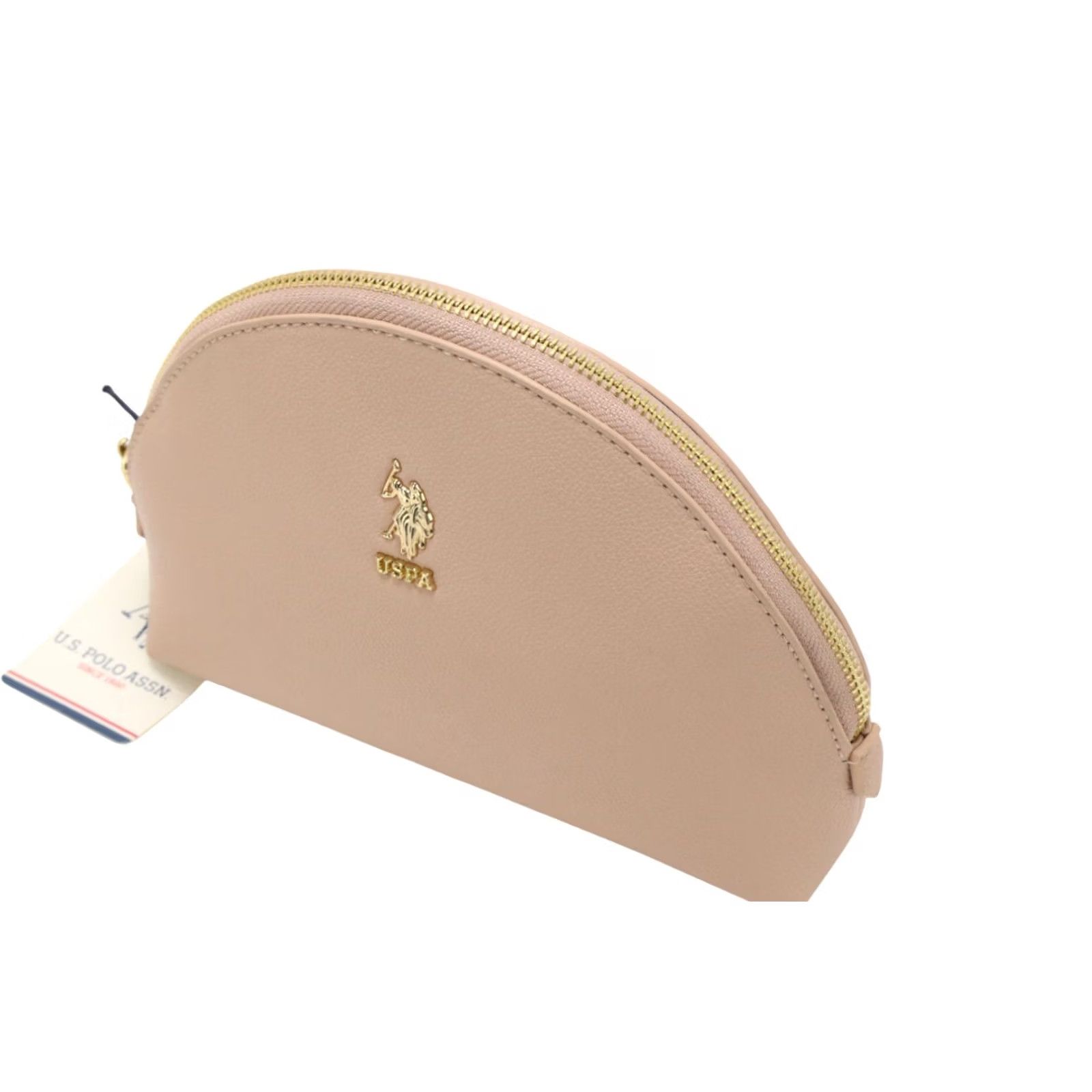 U.S. Polo Assn. U.S. POLO ASSN. New Jones Circ Beauty Case Bag Women's ONE SIZE Pink Cosmetic Size ONE SIZE - 2 Thumbnail