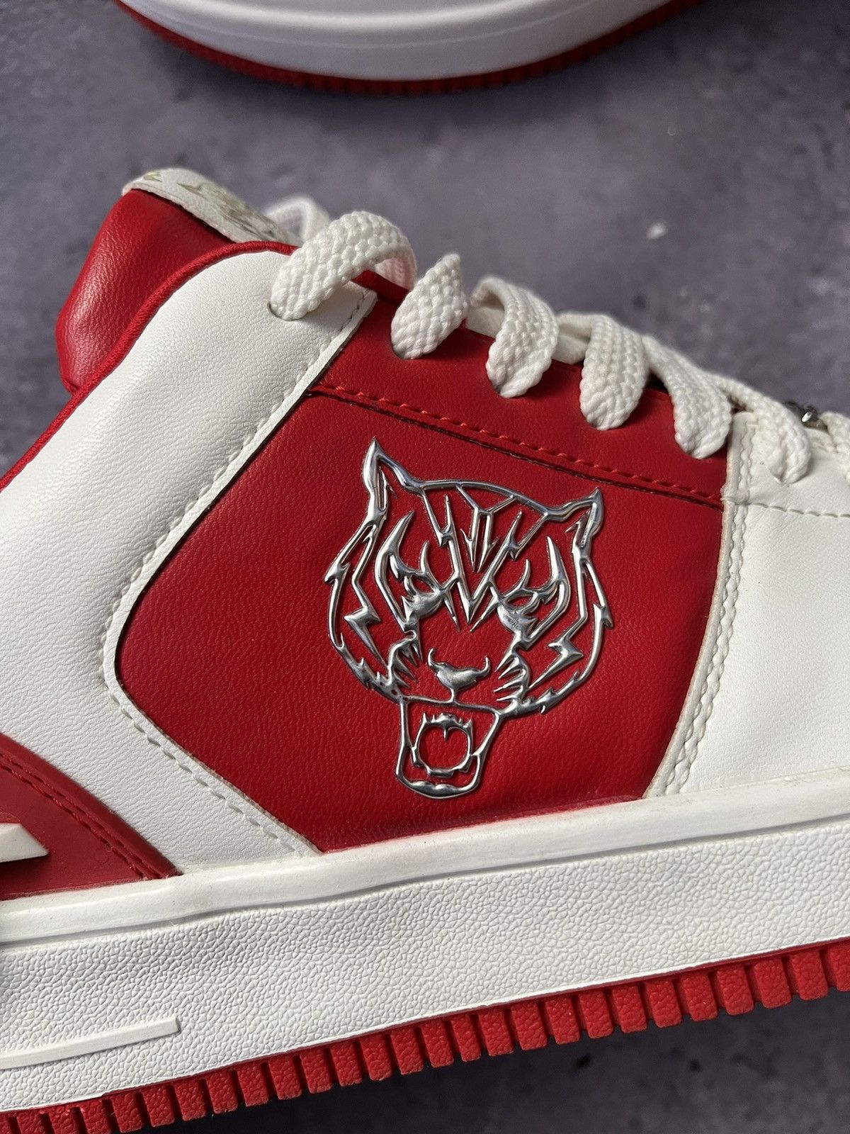 Philipp Plein Plein Sport Tiger Sneakers Size US 8 / EU 41 - 6 Thumbnail