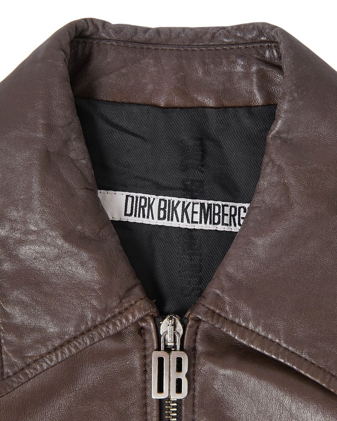 Dirk Bikkembergs Dirk Bikkembergs Men Leather Jacket Size US M / EU 48-50 / 2 - 2 Thumbnail