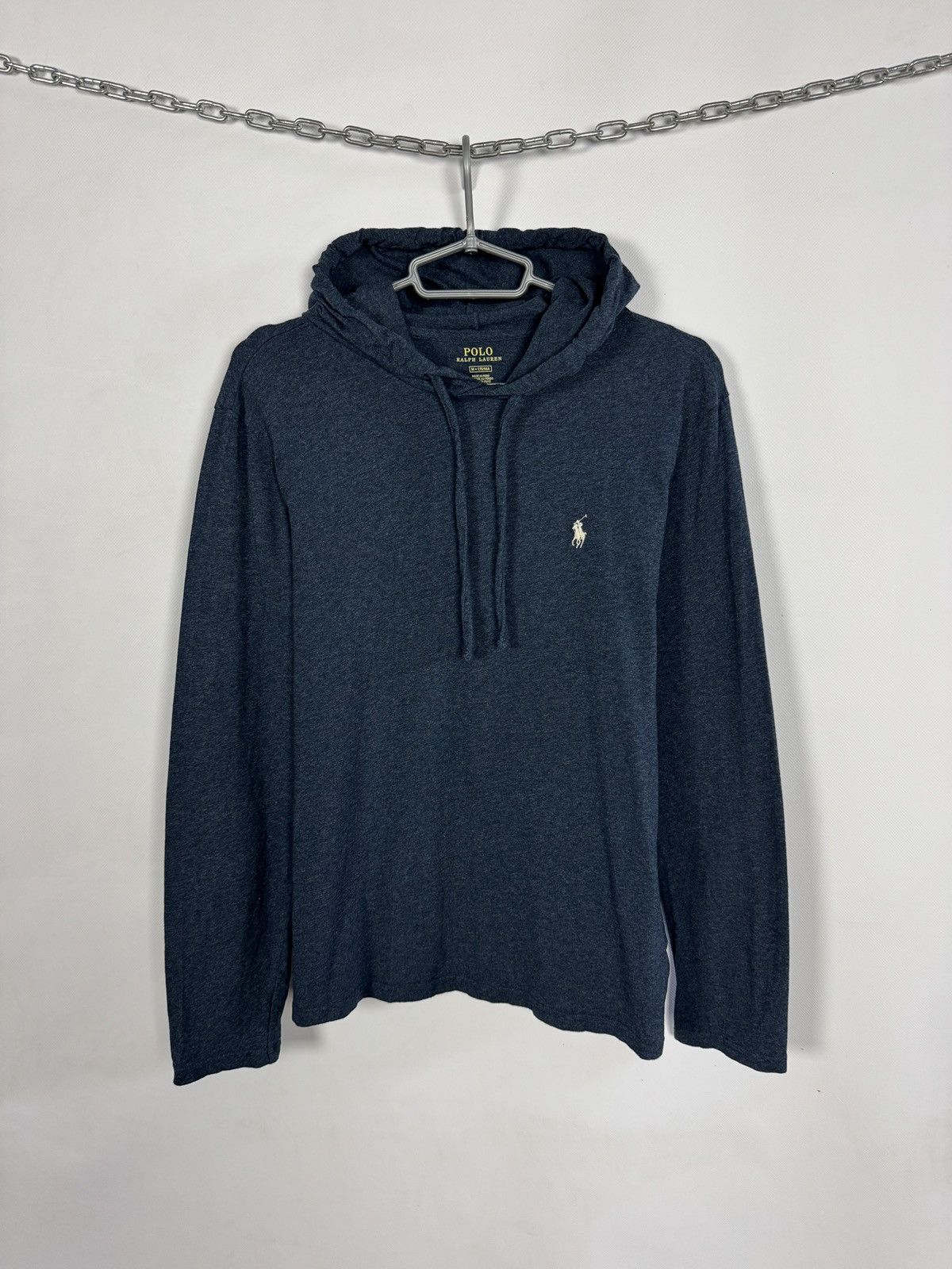 Polo Ralph Lauren Polo Ralph Lauren Long Sleeve Hooded T-Shirt Light Hoodie M Size US M / EU 48-50 / 2 - 1 Thumbnail