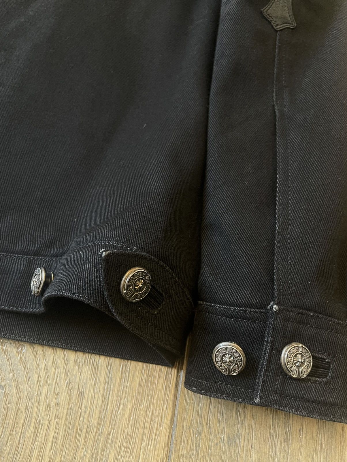 Chrome Hearts Chrome Hearts Cross Patched Western Denim Jacket Size US XL / EU 56 / 4 - 12 Thumbnail