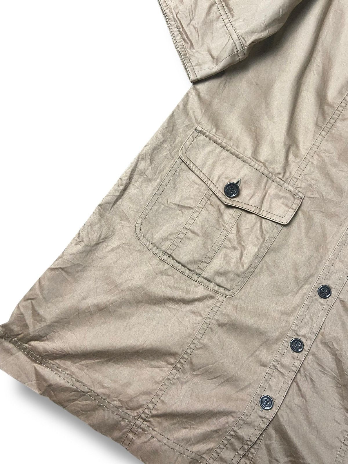 Burberry Burberry London One Piece Shirt Jacket (165) Size S / US 4 / IT 40 - 4 Thumbnail