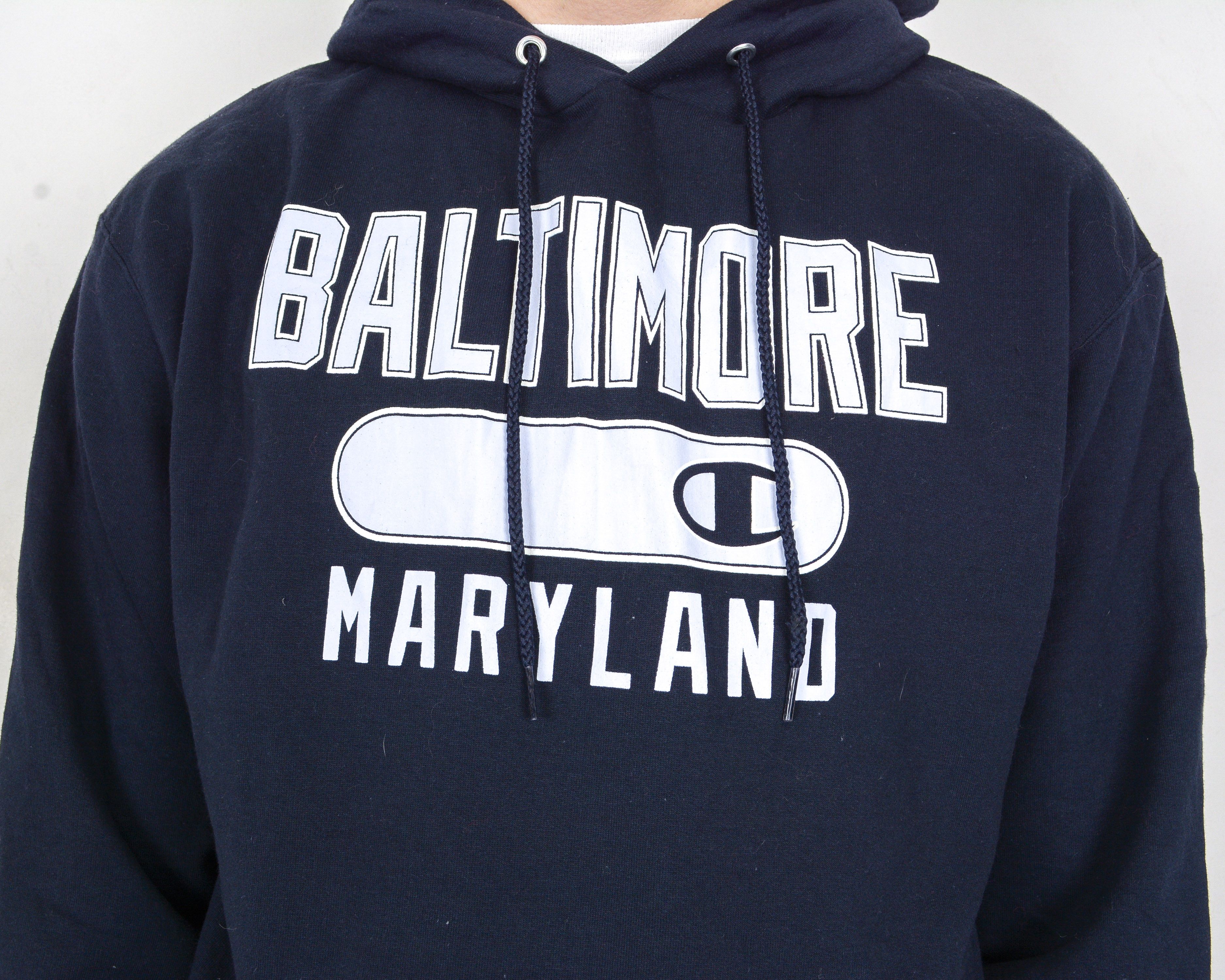 Champion BALTIMORE City Maryland Men's L Hoodie Jumper Sweatshirt Size US L / EU 52-54 / 3 - 2 Thumbnail