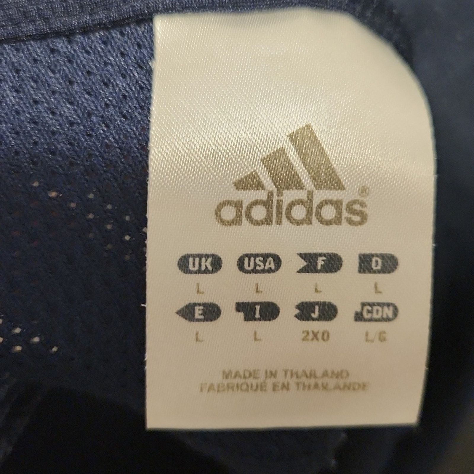 Nike Adidas mesh polo, Men's L Size US L / EU 52-54 / 3 - 4 Thumbnail