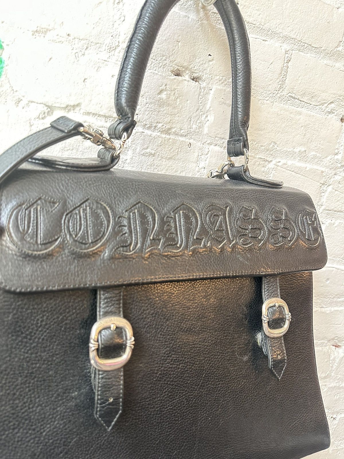 Chrome Hearts Chrome Hearts FRENCH CUNT BITCH CONNASSE XL Travel Bag Size ONE SIZE - 16 Thumbnail