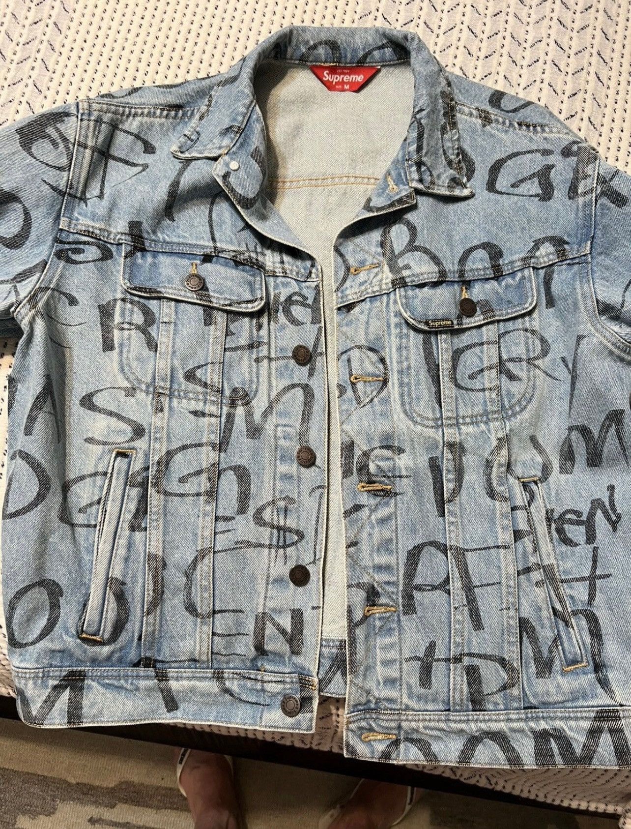 Supreme Supreme Black Ark Denim Trucker Size US M / EU 48-50 / 2 - 8 Thumbnail