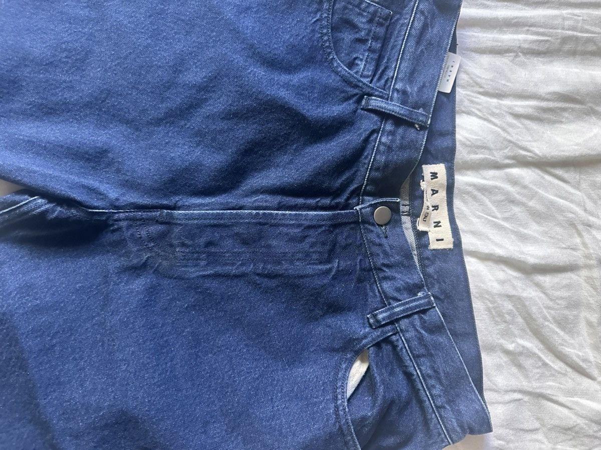 Marni Wool Plaid Contrast Back Pocket Denim Size US 32 / EU 48 - 20 Thumbnail
