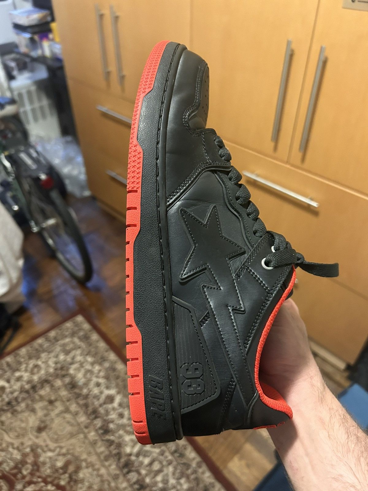 Bape Bape Sk8 Sta #4 Gray Red Size US 11 / EU 44 - 4 Thumbnail