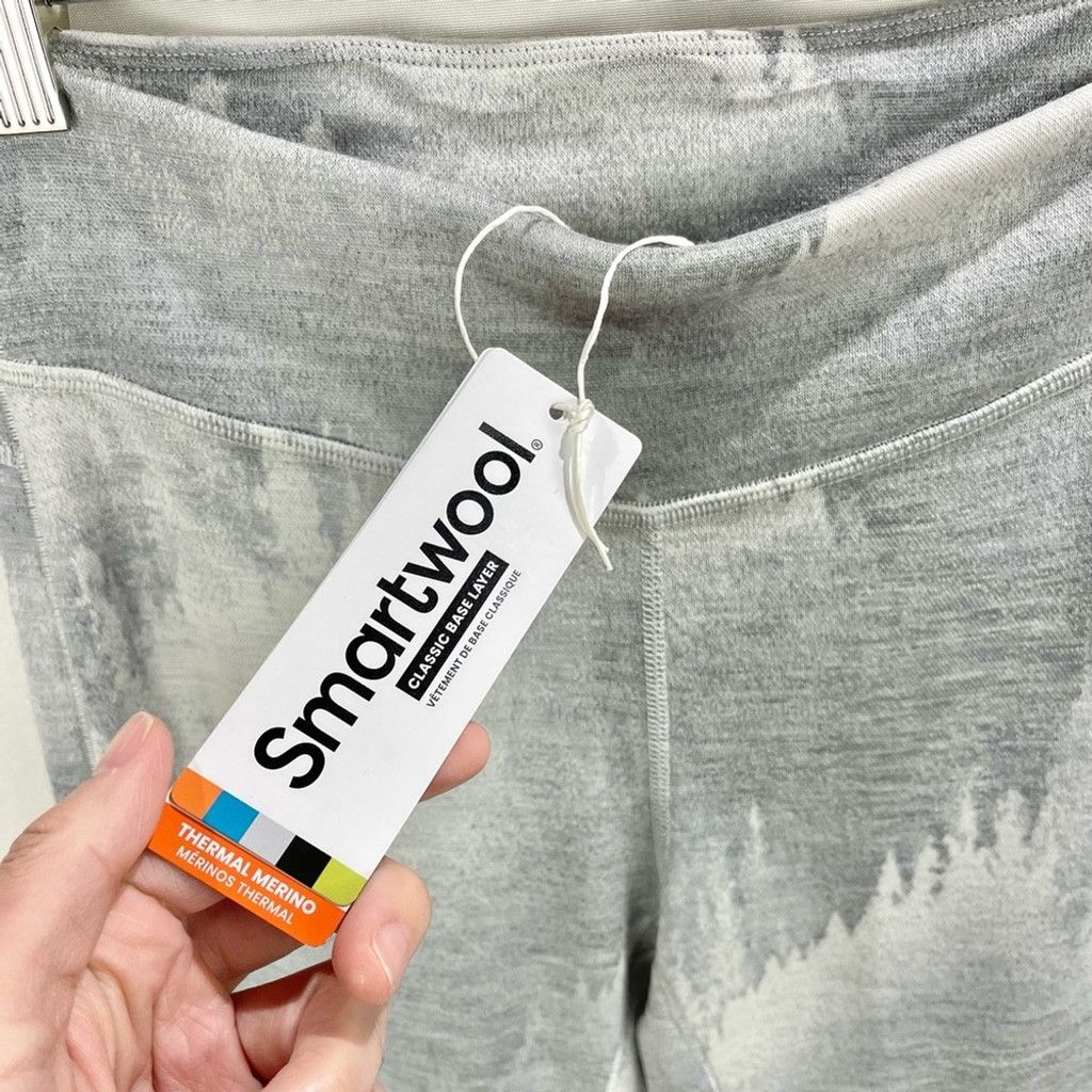 Smartwool NEW Smartwool Classic Thermal Merino Base Leggings Grey US S Size 27" / US 4 / IT 40 - 9 Thumbnail