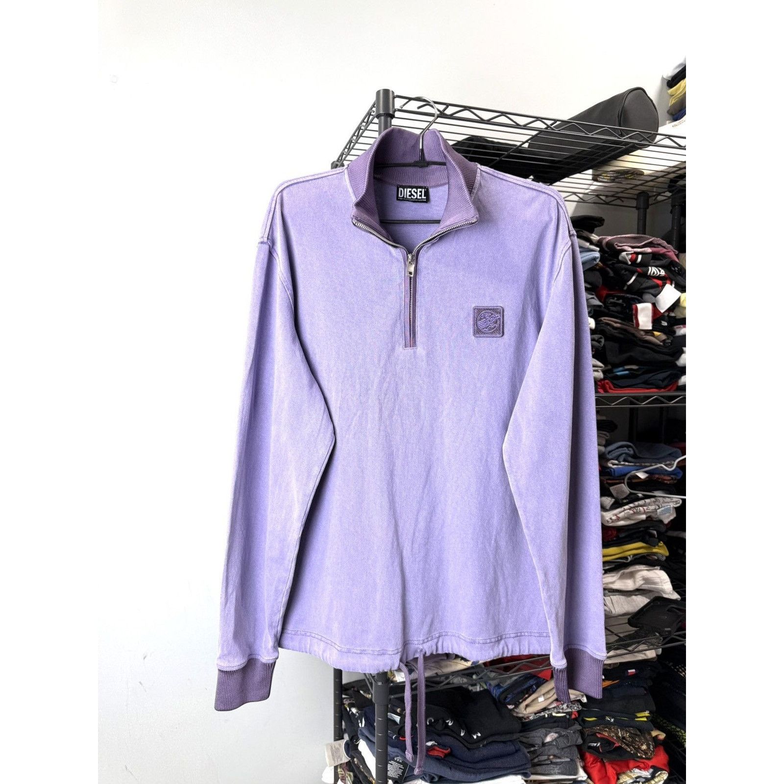 Diesel Diesel Fabric Stonewash Sweatshirt Y2K Retro Hype Size US L / EU 52-54 / 3 - 1 Thumbnail