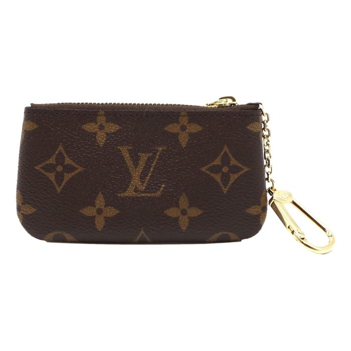 Louis Vuitton Pochette Cle Key Pouch Monogram Yellow for Men