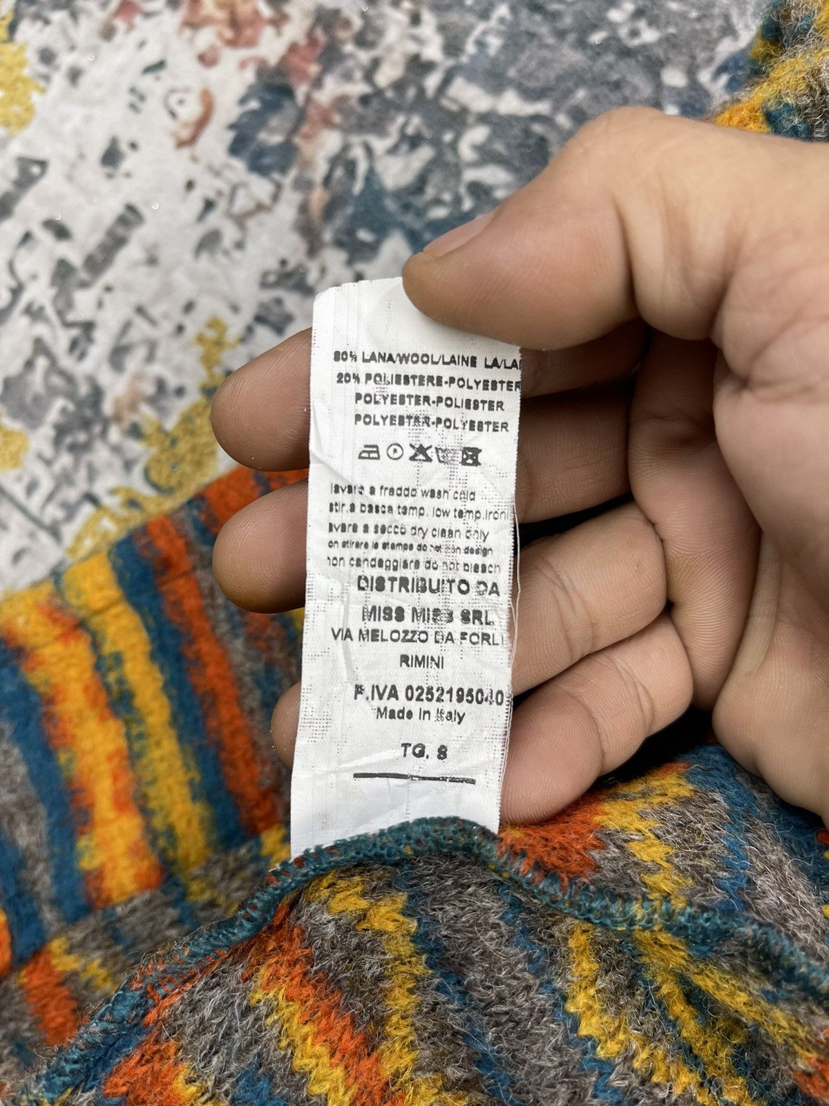Japanese Brand Miss Miss By Valentina Italian Hoodie Wool Jackets Size S / US 4 / IT 40 - 12 Thumbnail