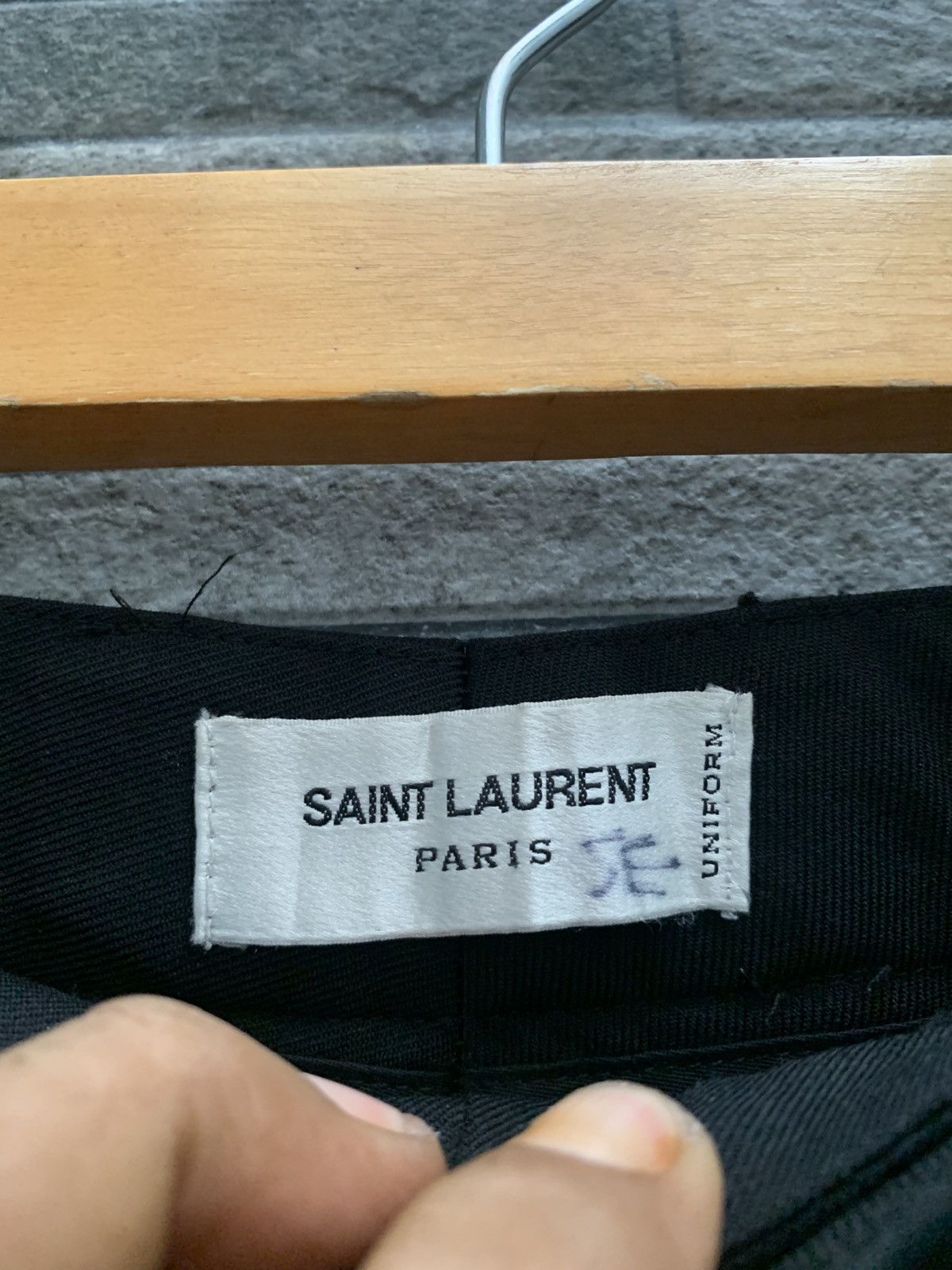 Saint Laurent Paris Saint Laurent Paris Skinny Pants Size 28" / US 6 / IT 42 - 6 Thumbnail
