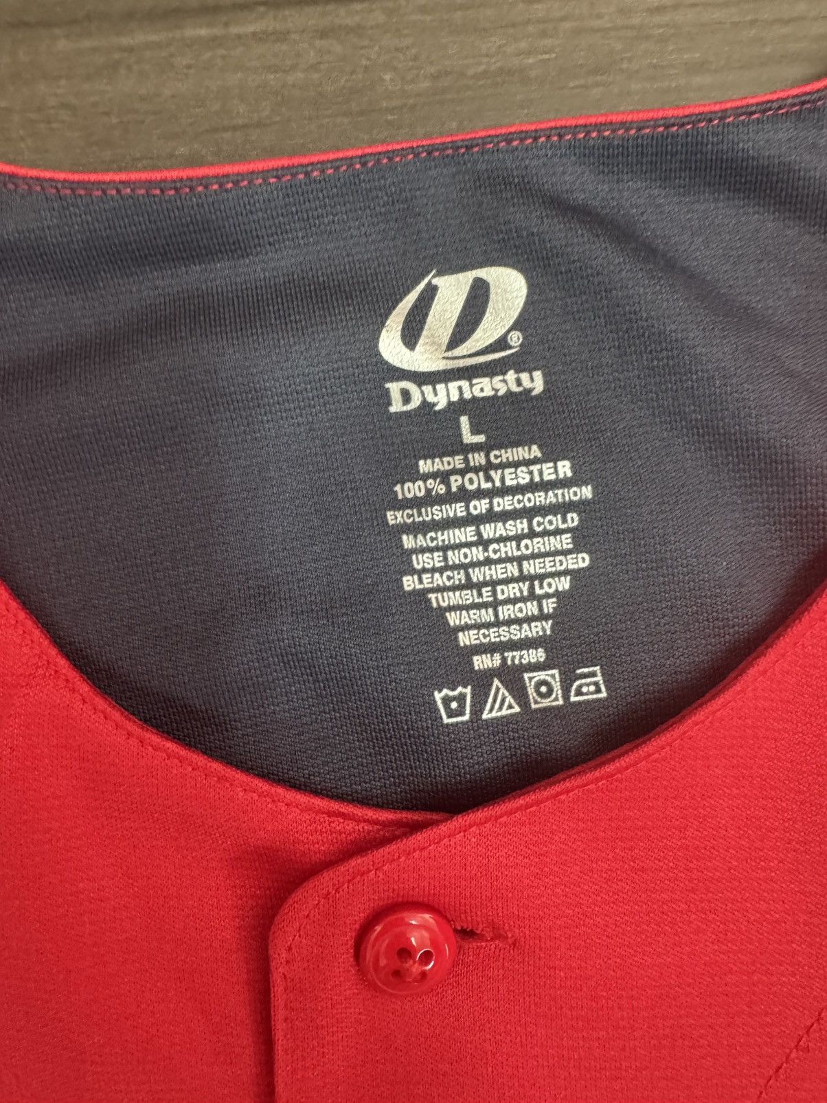 MLB Dynasty Los Angeles Anaheim Angels MLB Red Stitched Jersey Size US L / EU 52-54 / 3 - 4 Thumbnail