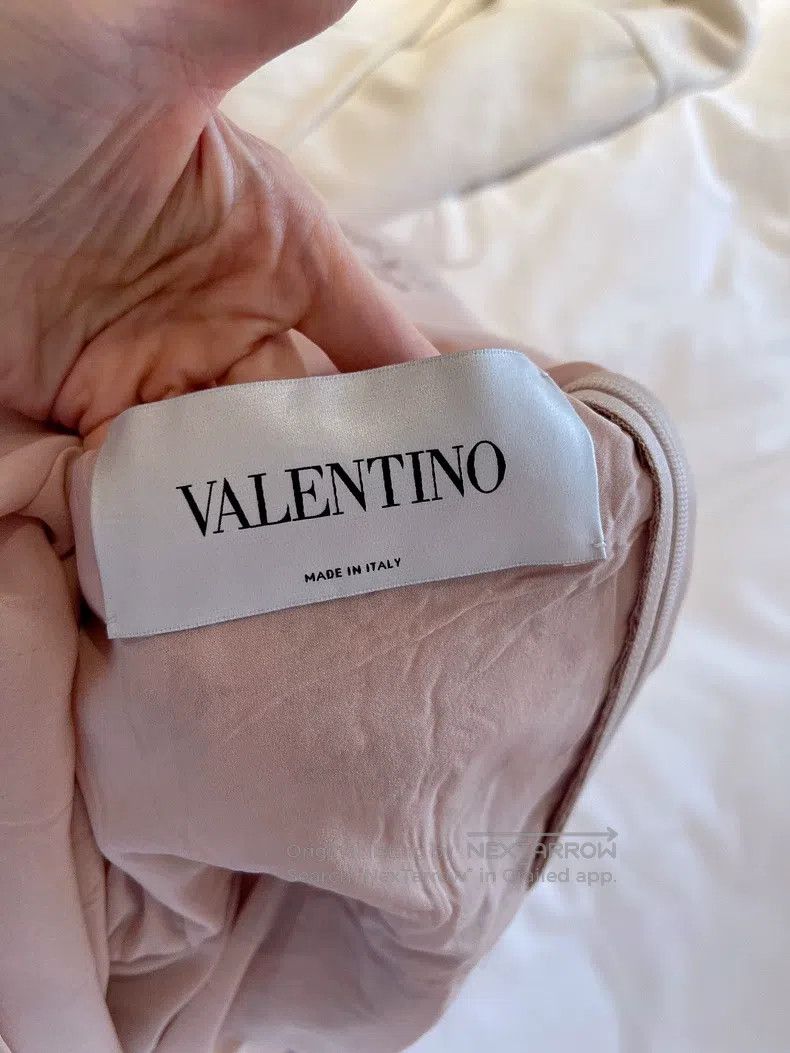 Valentino Valentino Feather lace dress Size L / US 10 / IT 46 - 3 Thumbnail