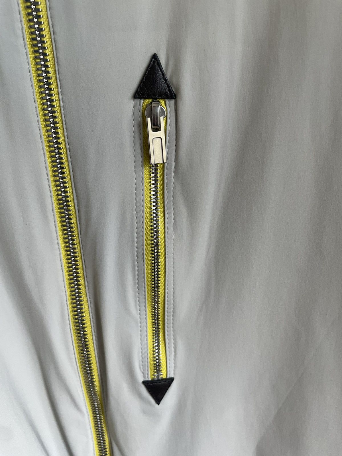 Hermes HERMES REVERSIBLE BOMBER GREY YELLOW POLYESTER PADDED QUILT Size US L / EU 52-54 / 3 - 3 Thumbnail