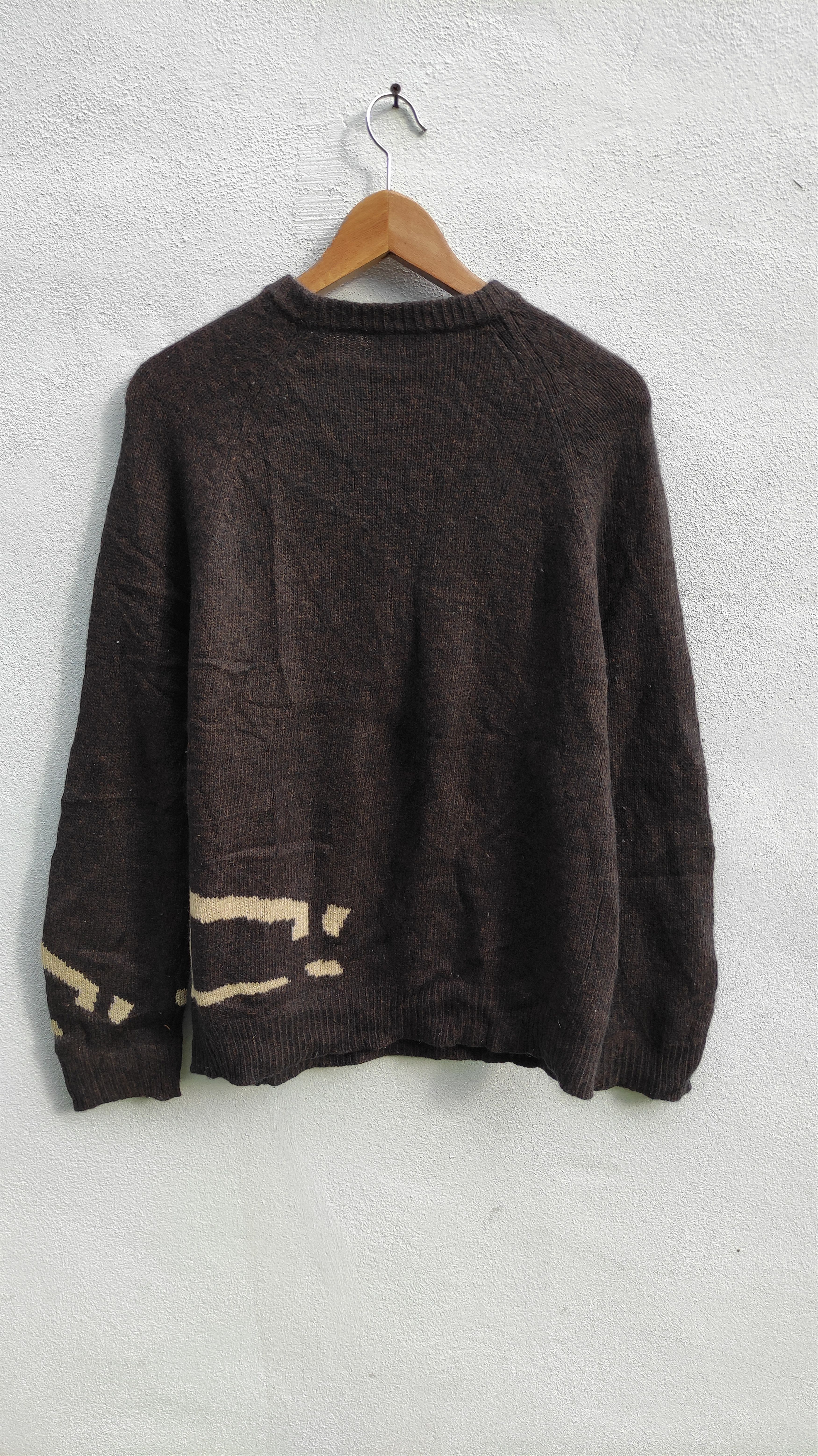 Moschino Moschino Raglan Spell out Knitwear Sweaters Size US M / EU 48-50 / 2 - 3 Thumbnail