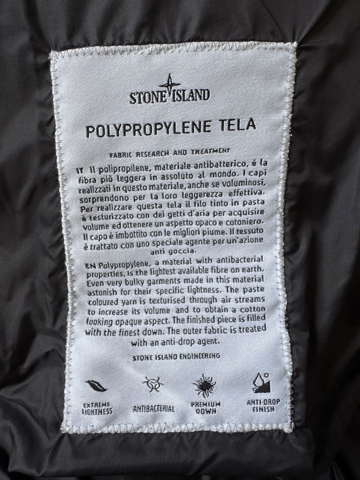 Stone Island 🔥 Archive Stone Island Polypropylene Tela Down Parka Jacket Size US XL / EU 56 / 4 - 14 Thumbnail