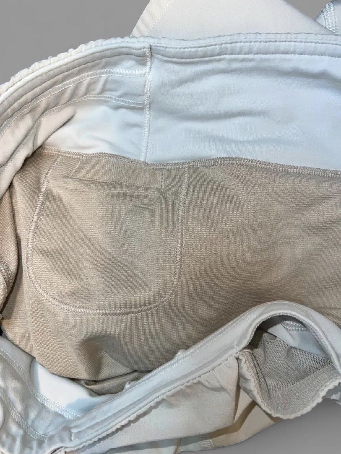 Lululemon Lululemon White Gait Keeper Running Shorts 3.5" - Size 10 Size 32" / US 10 / IT 46 - 5 Thumbnail