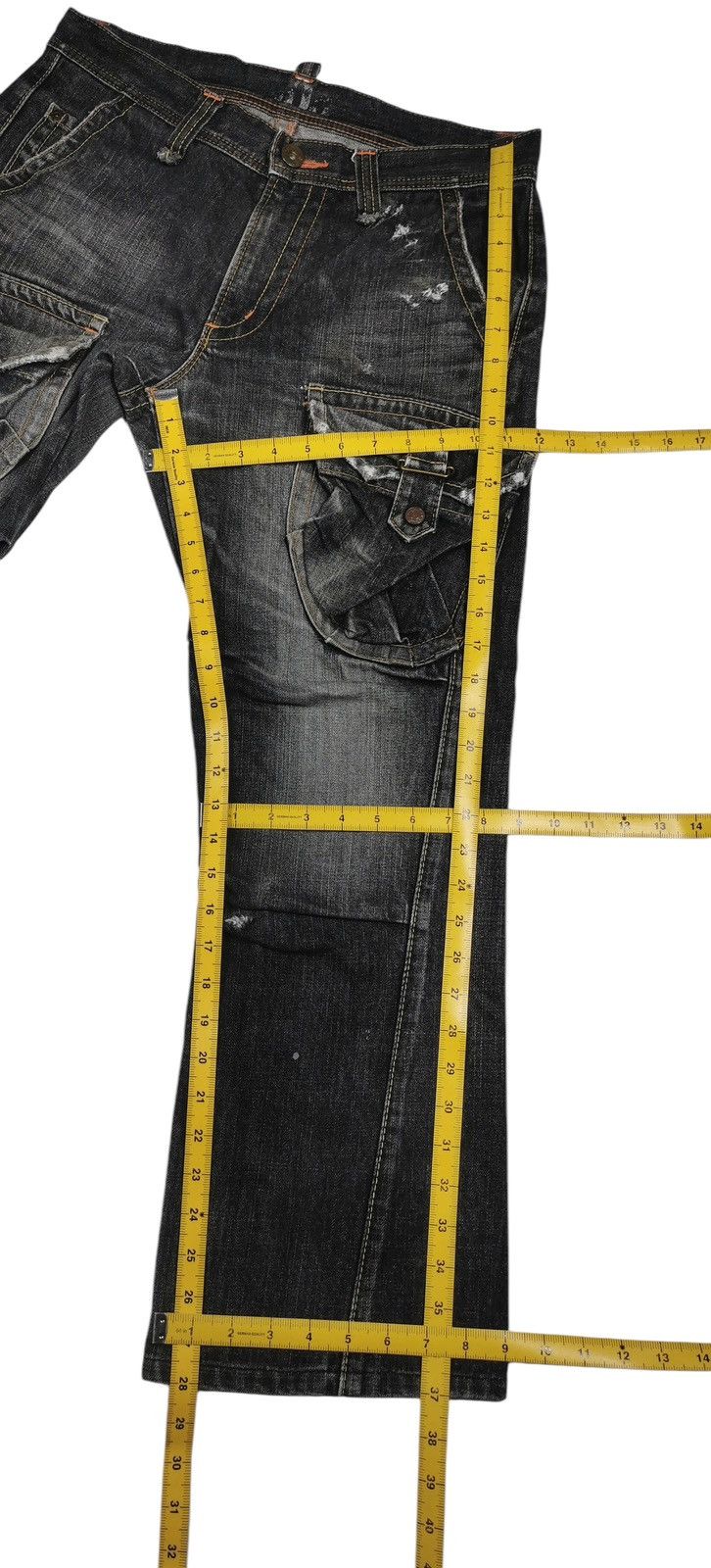 Edwin 2000s Japanese flared cargo pants Size US 32 / EU 48 - 10 Thumbnail