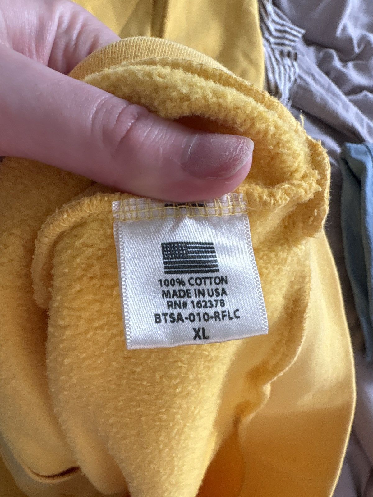 DENIM TEARS RARE denim tears yellow and black clock hoodie Size US XL / EU 56 / 4 - 5 Thumbnail
