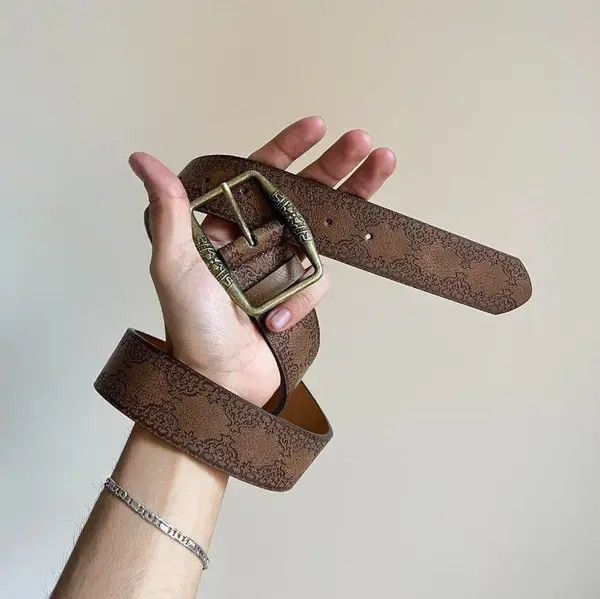 Cowboy Equipment Takako x Yuki style american western floral rustic boho belt Size ONE SIZE - 5 Thumbnail