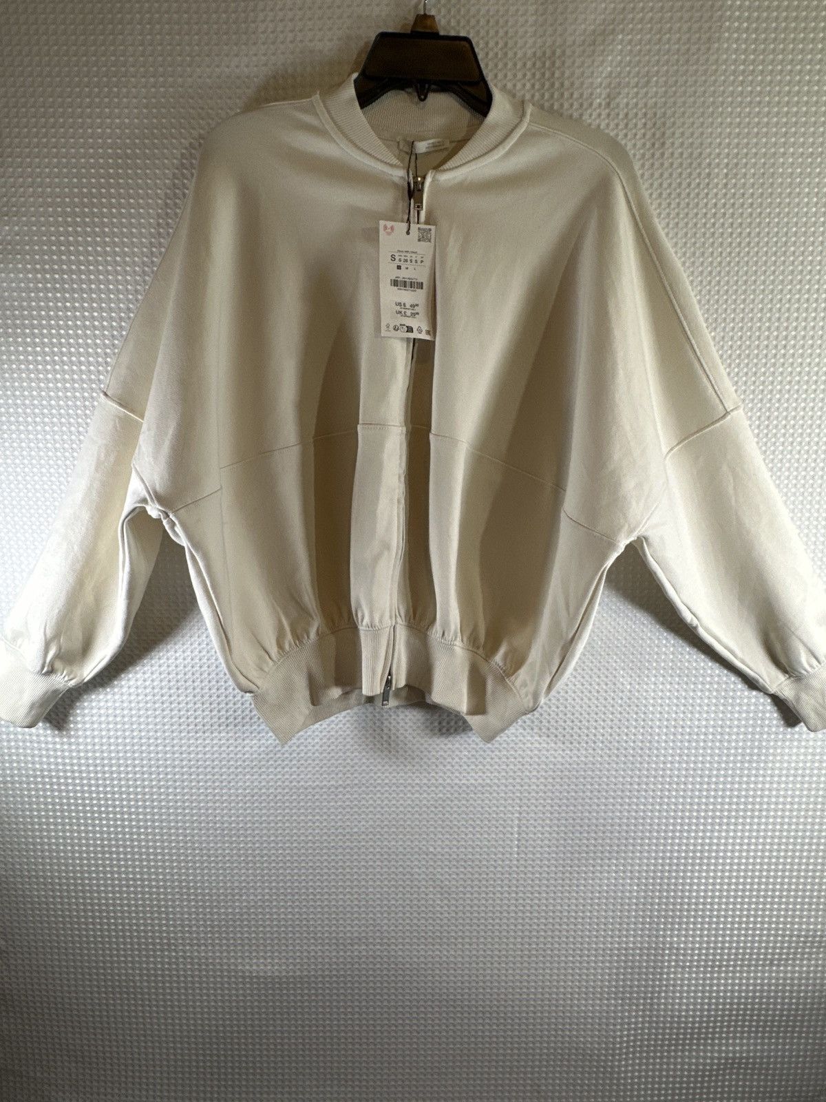 Zara Zara Interlock Bomber Jacket Sz Small Size S / US 4 / IT 40 - 7 Thumbnail