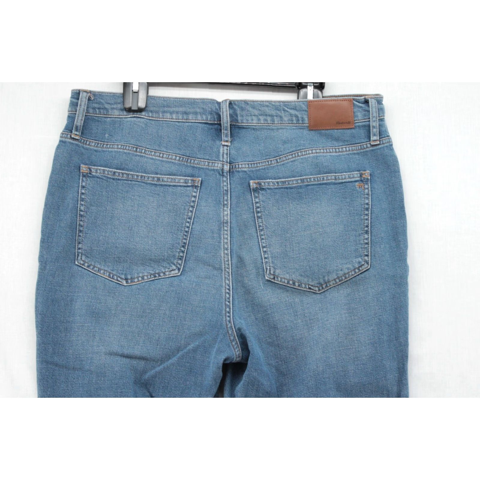 Madewell Madewell Slim Denim Boot Jean Womens 36 High Rise Distressed Medium Wash NA931 Jeans Size 25" / US 0 / IT 36 - 6 Thumbnail