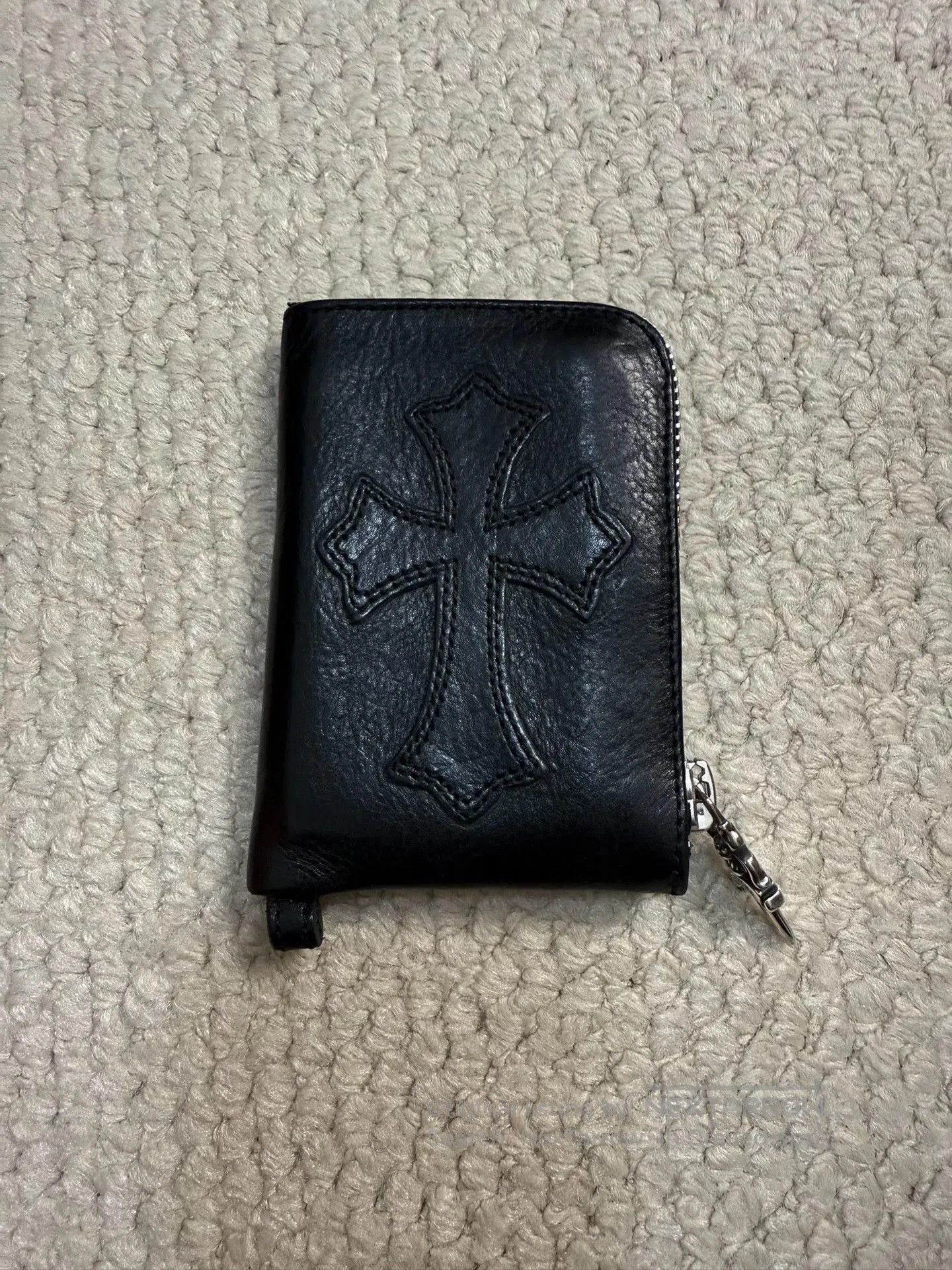 Chrome Hearts Chrome Hearts Cross Leather Zipper Coin Purse. Size ONE SIZE - 1 Thumbnail