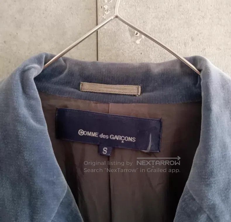 Comme des Garcons Comme Des Garcons Early short suit jacket, grey-blue vinta Size S / US 4 / IT 40 - 3 Thumbnail