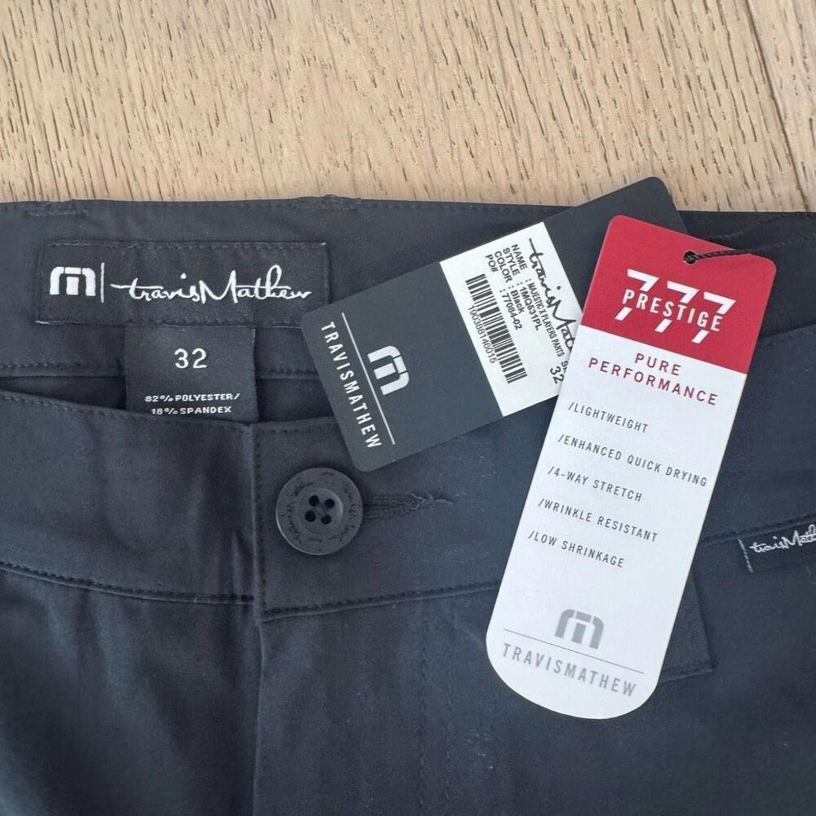 Travis Mathew Black Chinos