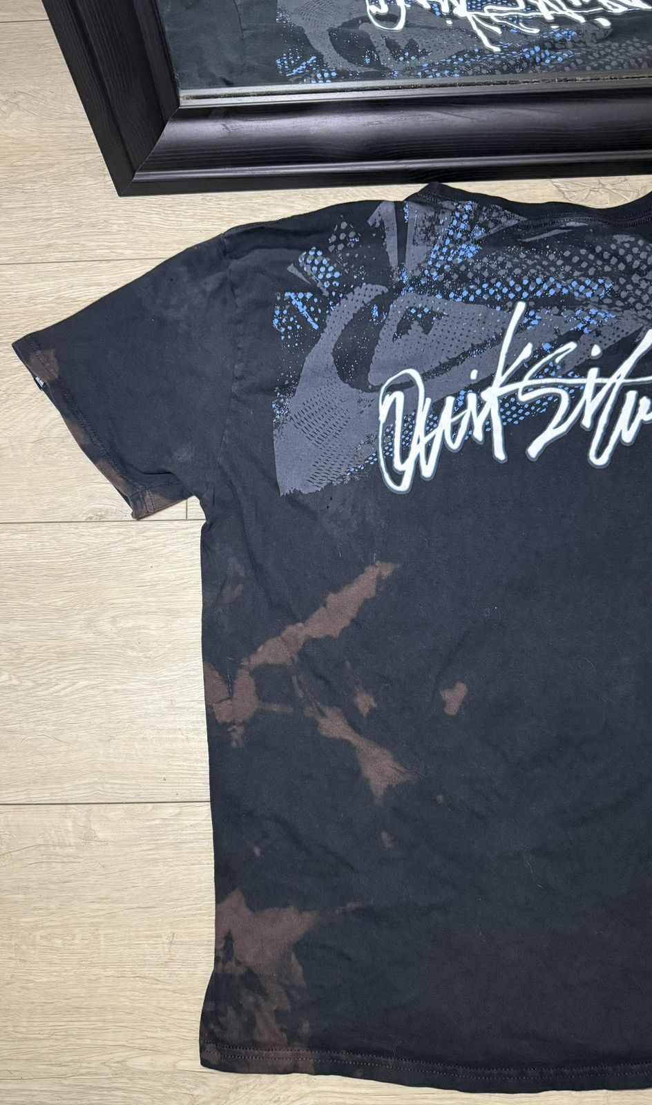 Quiksilver Y2K 2000s Quicksilver Big Logo SpellOut Shirt Size US L / EU 52-54 / 3 - 3 Thumbnail