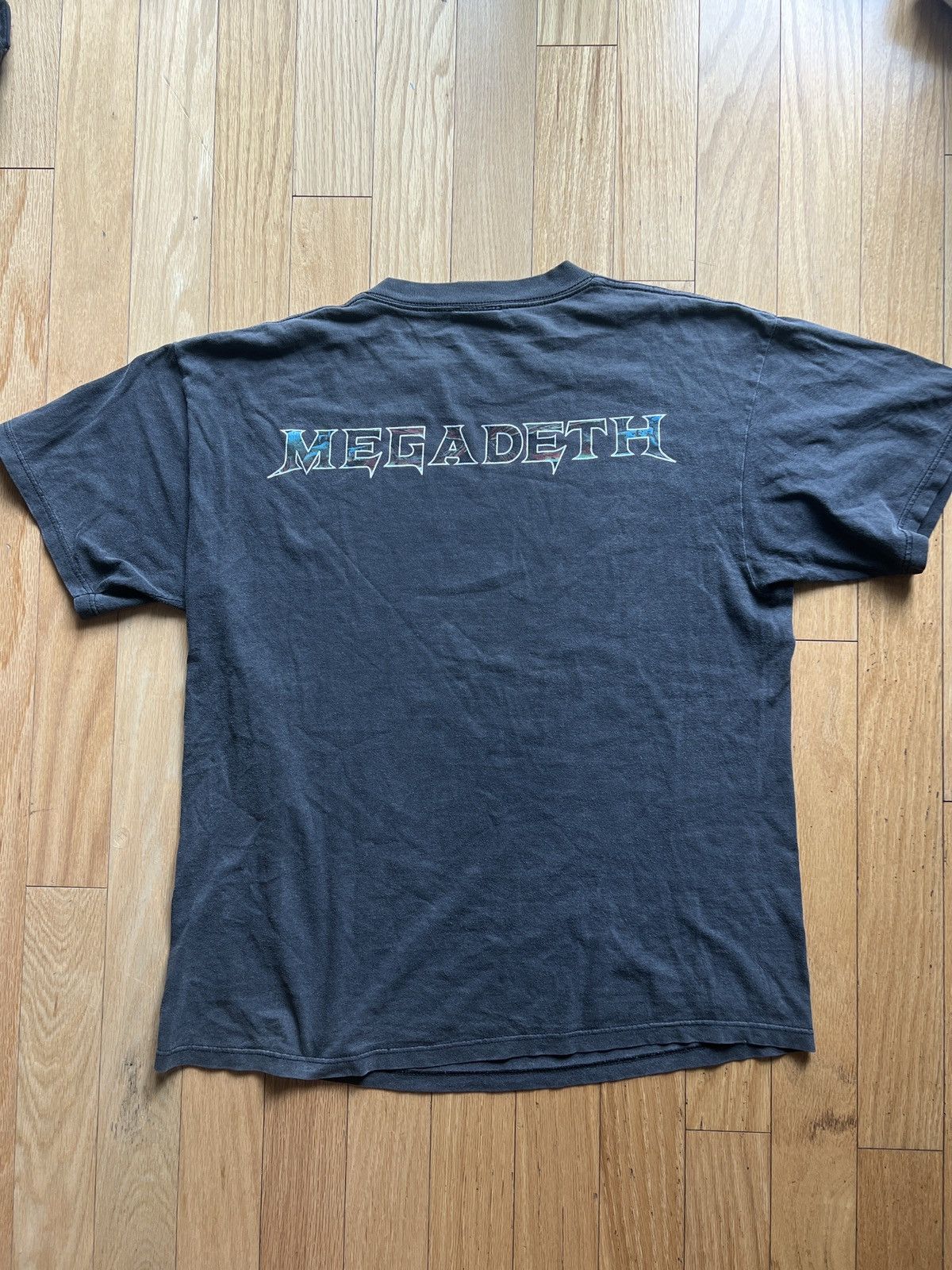 Megadeth × Vintage Vintage tee Size US XL / EU 56 / 4 - 2 Thumbnail