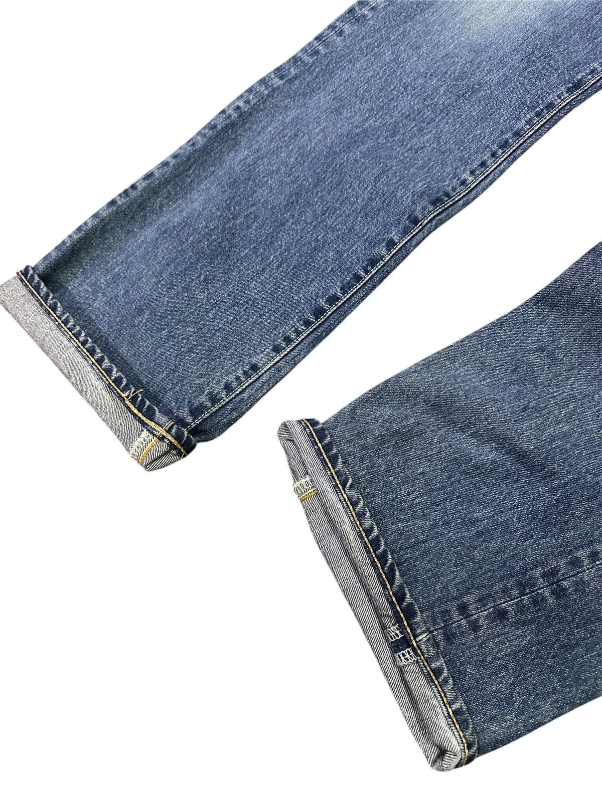 Kapital 💥Blue Blue X Heart Market💥 Japanese Denime Blue Indigo💥 Size US 32 / EU 48 - 5 Thumbnail