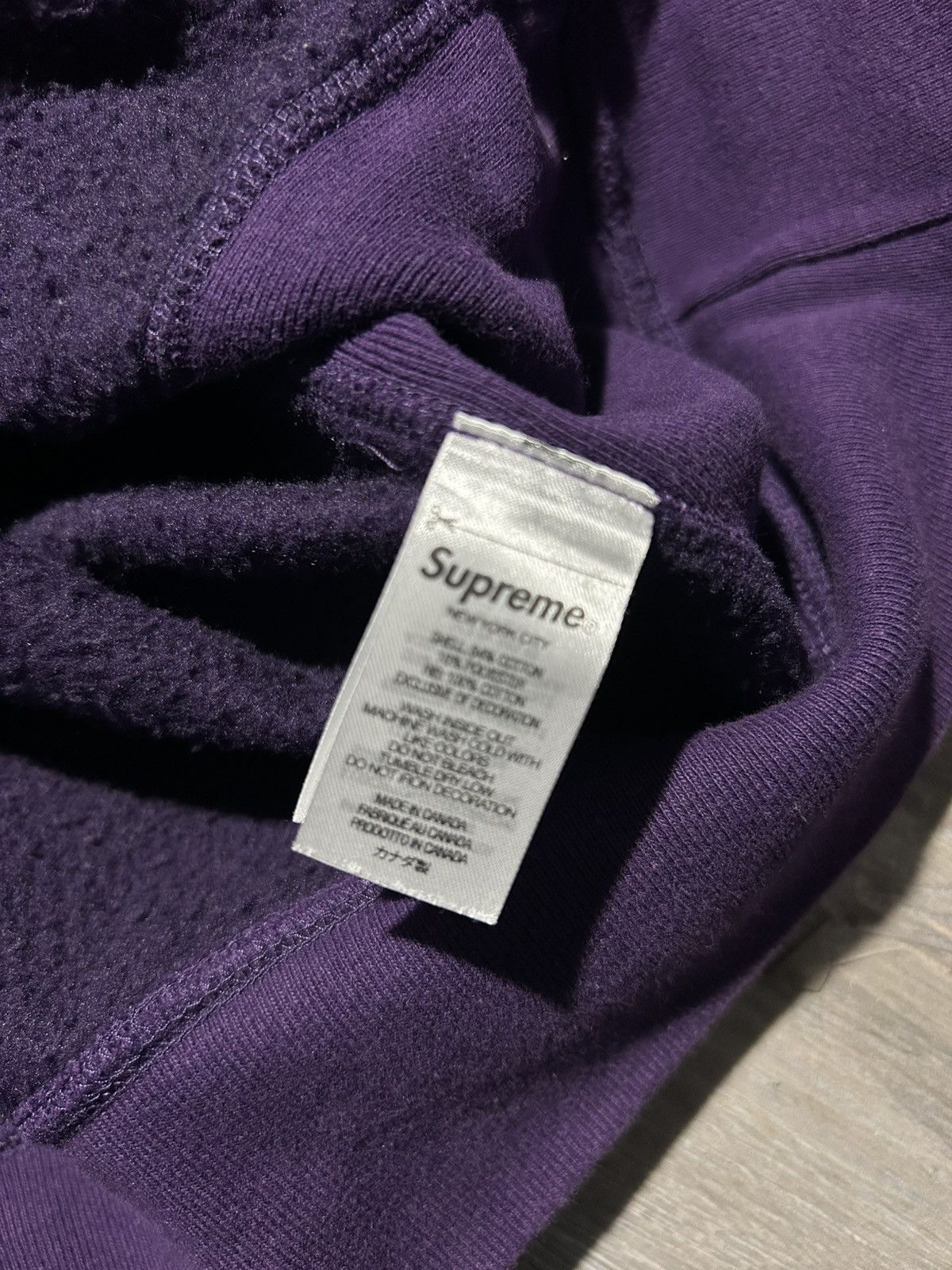 Supreme SUPREME PURPLE BOXLOGO Size US L / EU 52-54 / 3 - 11 Thumbnail