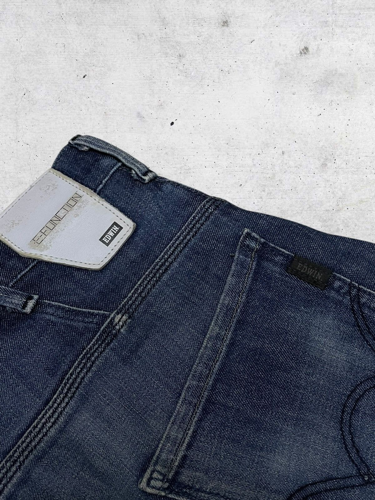 Edwin VINTAGE EDWIN 90S OG JAPAN DESIGNER EFUNCTION STYLE DENIM Size US 31 - 15 Thumbnail