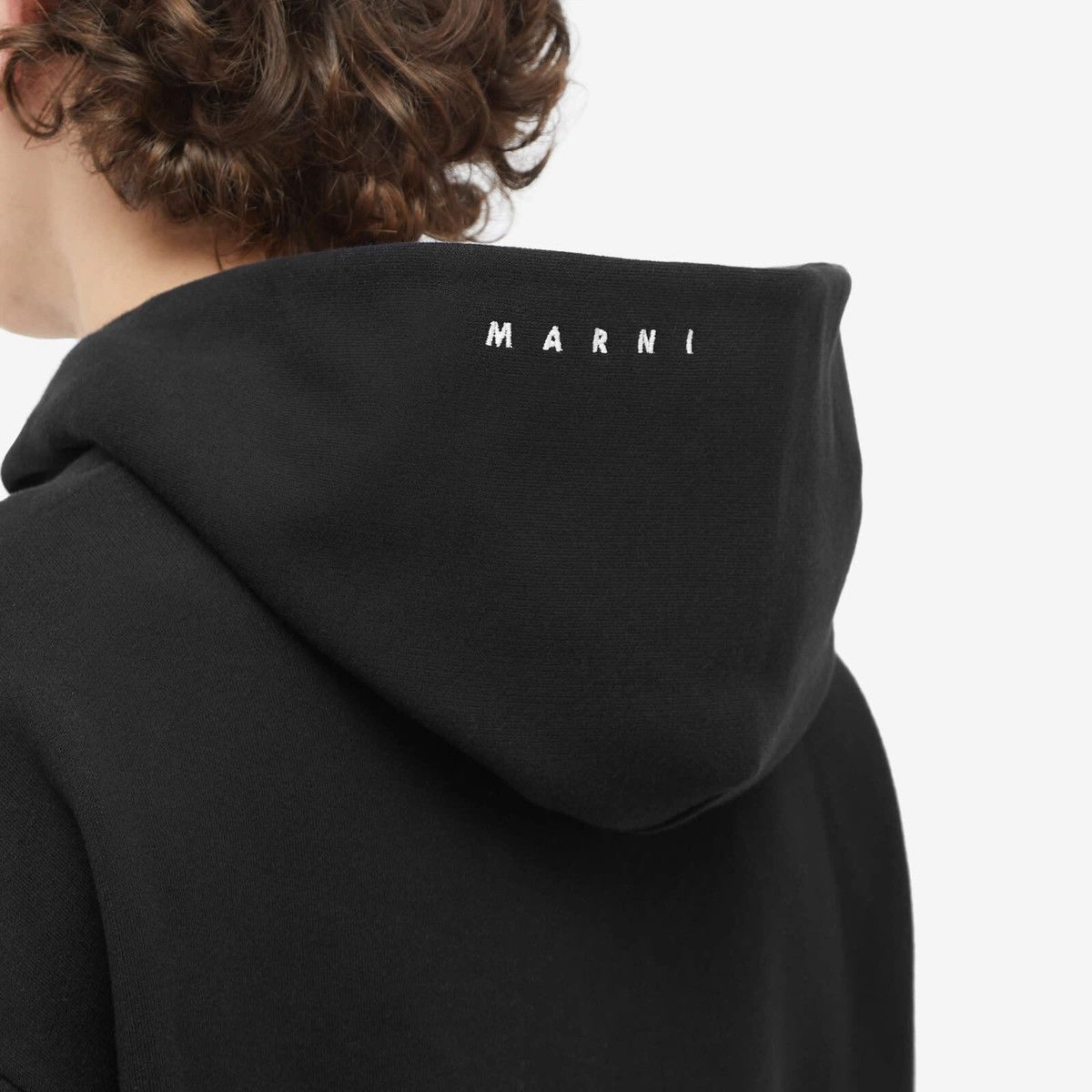 Marni o1mle0126 Dot Hoodie in Black Size US L / EU 52-54 / 3 - 4 Thumbnail